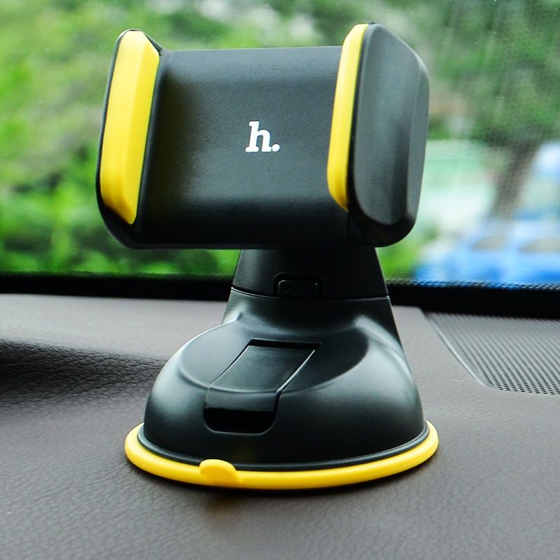 Giá Đỡ Điện Thoại Trên Ô Tô Hoco CA5 Xoay 360 Độ gắn taplo và cửa gió điều hòa, kẹp điện thoại ô tô cực kì chắc chắn