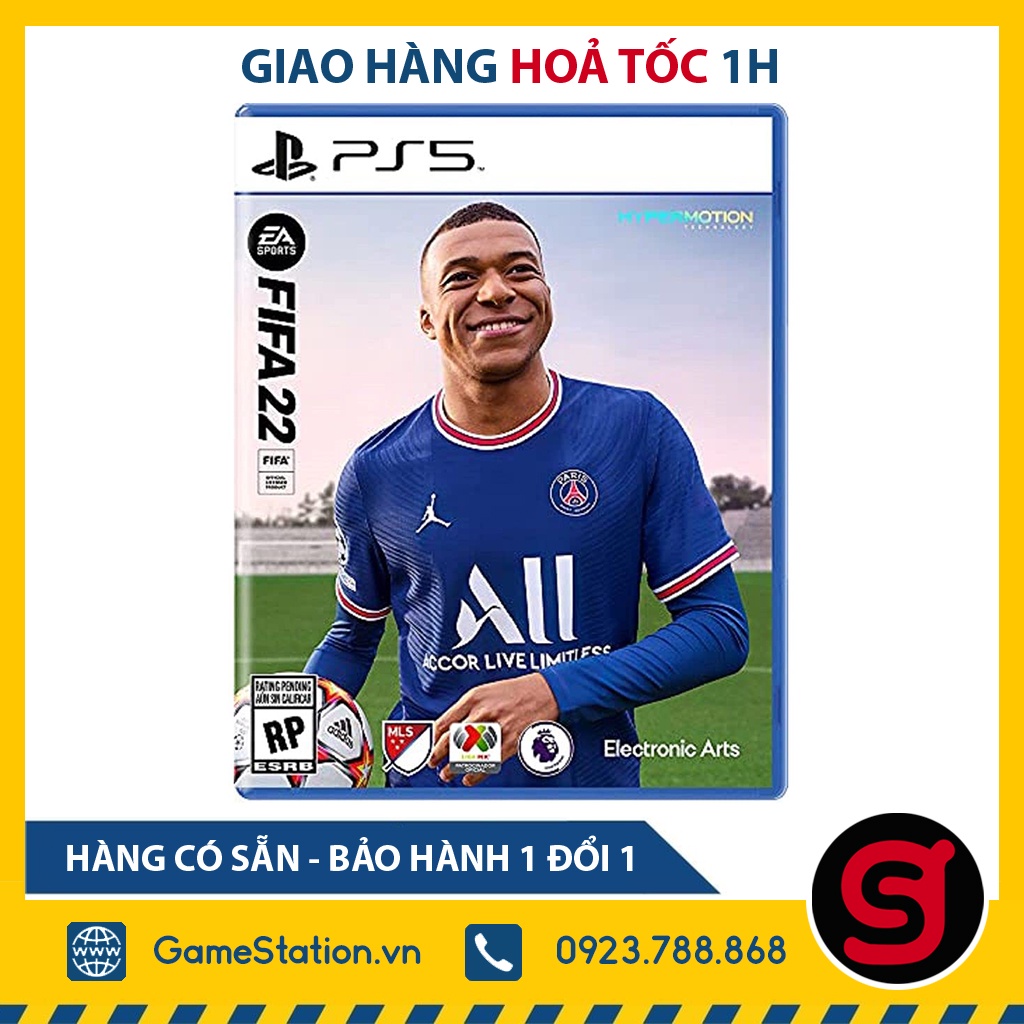 [Mã 2611DIENTU500K hoàn 7% xu đơn 300K] Đĩa Game PS5: FIFA 22 Standard Edition