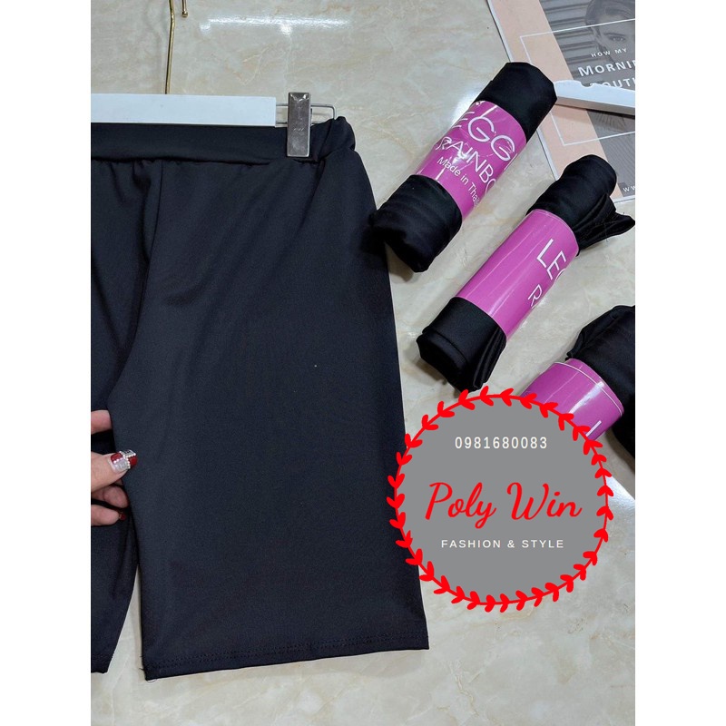 Quần Legging Nữ Lửng Cá Tính - Quần thun tập Yoga, tập GYM co giãn cạp chun siêu mịn NDQ