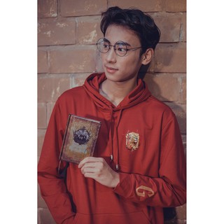 Áo hoodie thiết kế biểu tượng 4 nhà Hogwarts trong Harry Potter