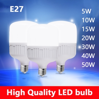 Bóng đèn LED E27 5W tiết kiệm năng lượng màu trắng