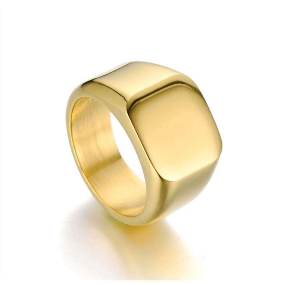 Nhẫn Nam Thép Titan Tráng Gương sd035