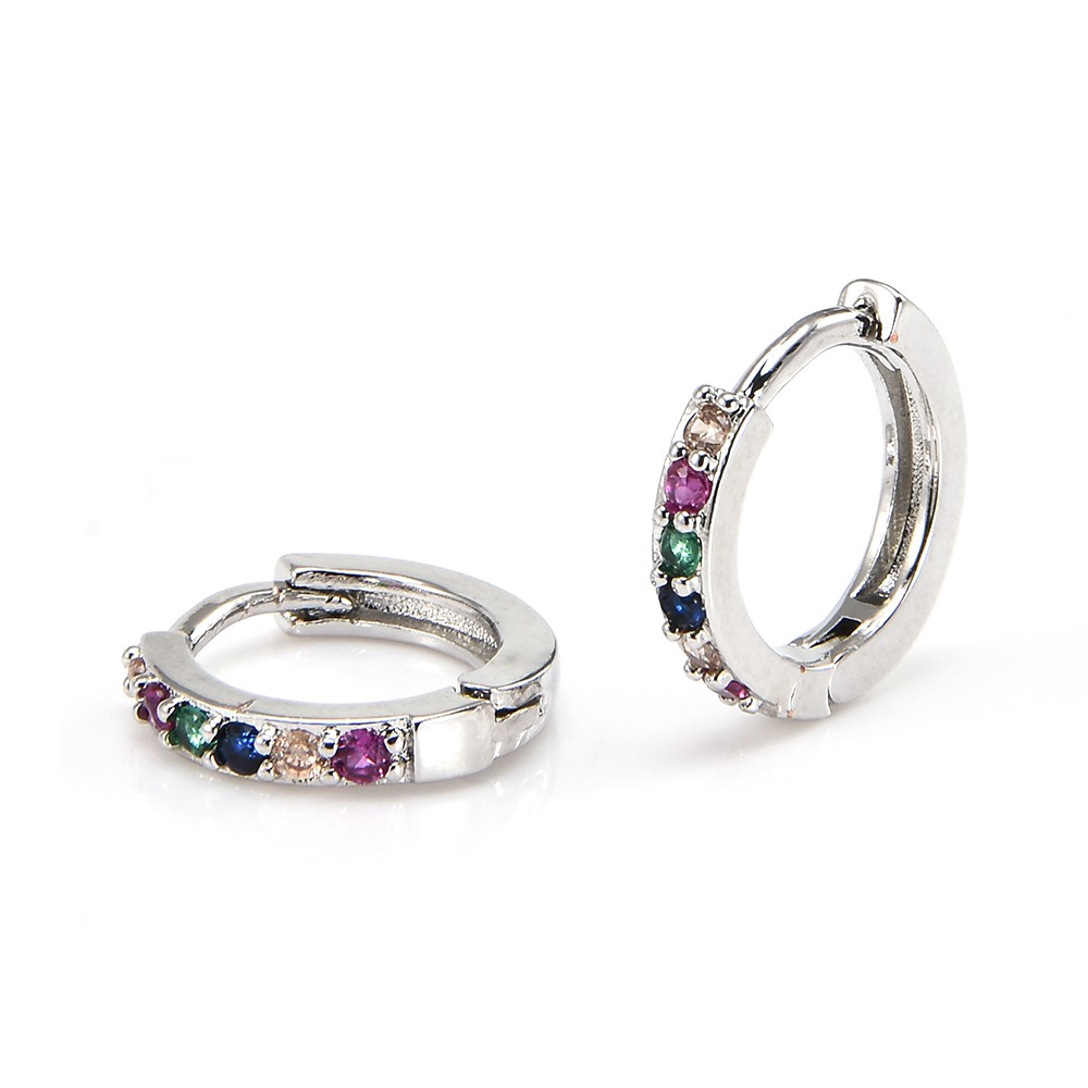 Bông Tai Khuyên Tròn Thời Trang Cá Tính Cho Nữ