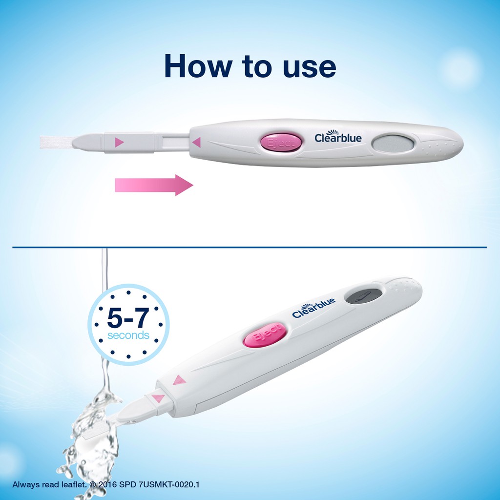[HÀNG MỸ] 10 Que Thử Rụng Trứng Clearblue Digital Ovulation
