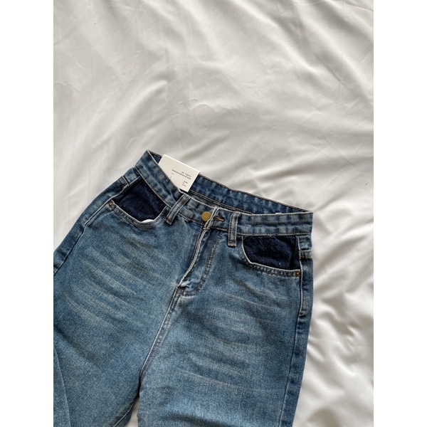 Q7209 Ống suông mix túi màu janetclothingjeans