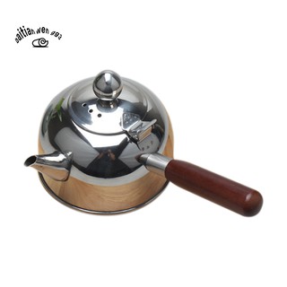 500Ml Single Handle Kettle Induction Turk Samll Coffee Milk Tea Pot 304 Stainless Steel Outdoor Water Boiler Drinkware G