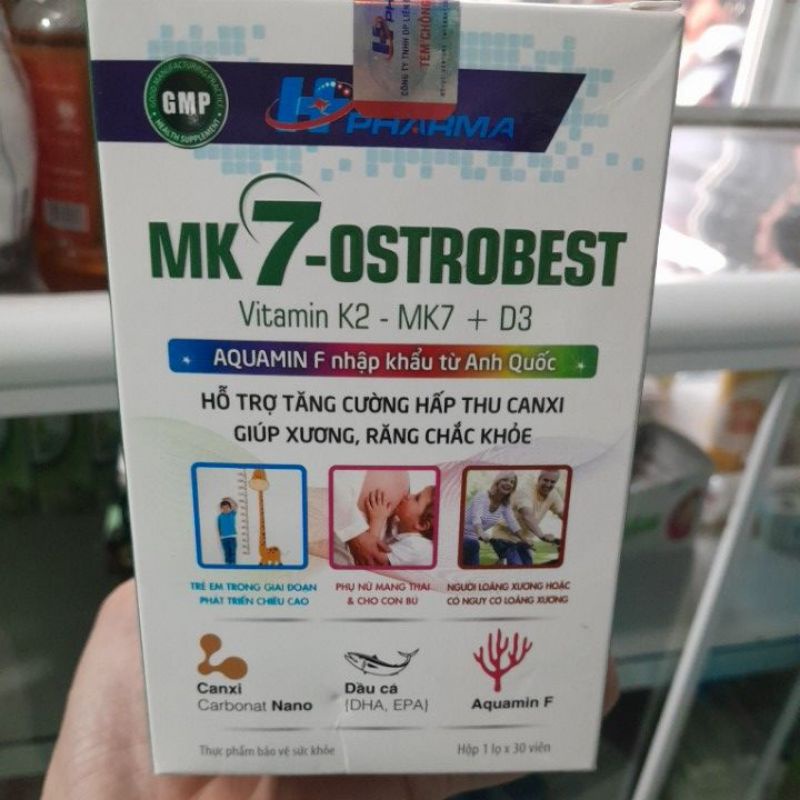 Canxi Nano+MK7- Vitamin K2+Vitamin D3, AQUAMIN F nhập khẩu Anh Quốc