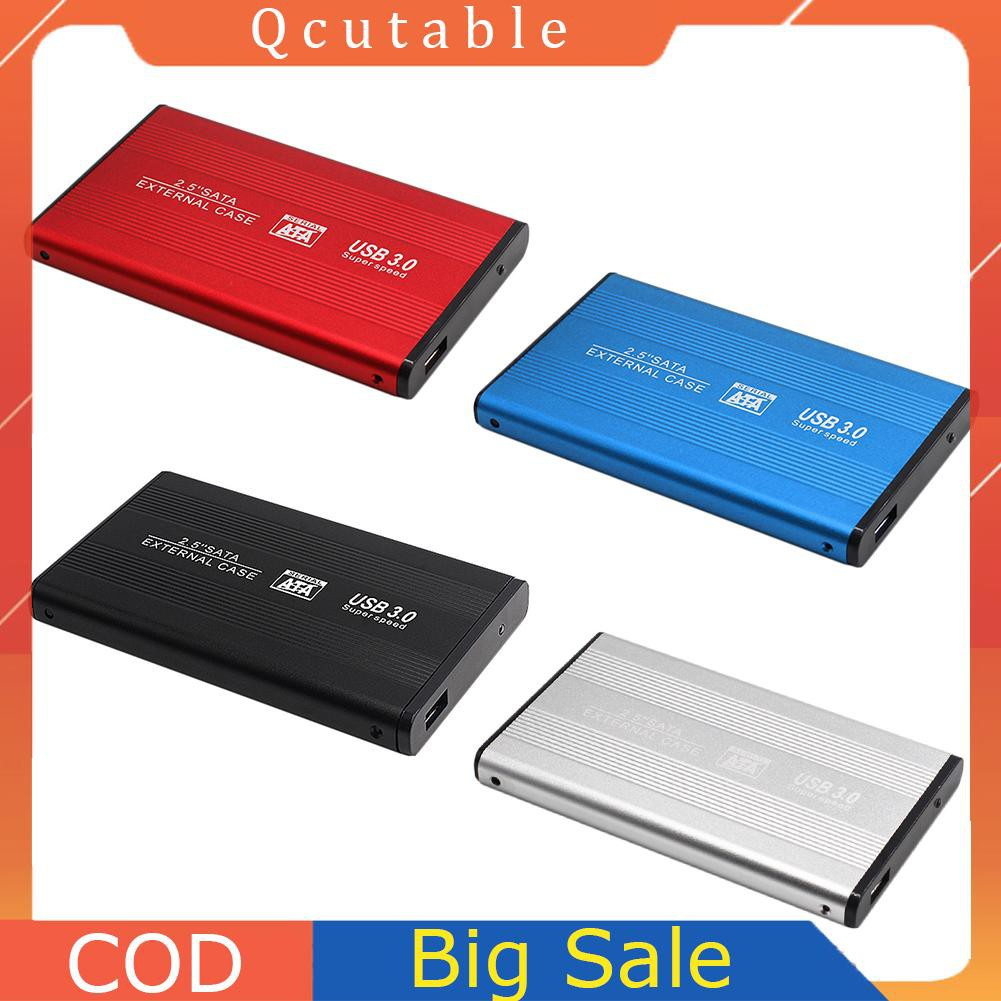 Hộp Đựng Ổ Cứng Hdd Ssd 2.5 Inch Sang Usb 2.0 Bằng Nhôm