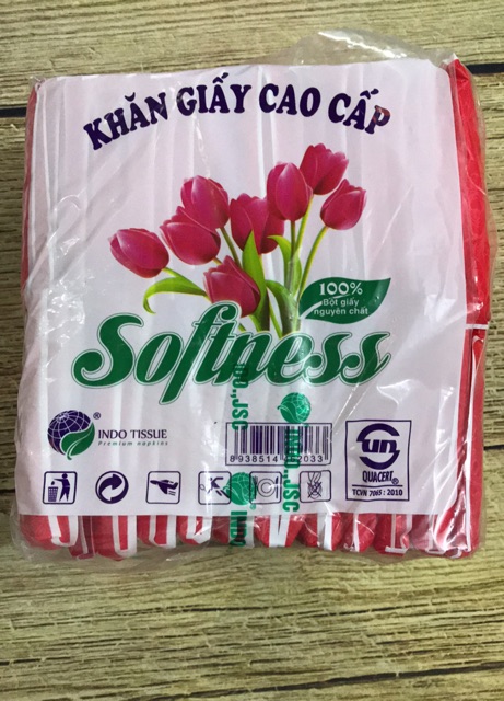 Combo 10 gói khăn giấy ví cao cấp kèm tăm , 1 gói = 20 tờ