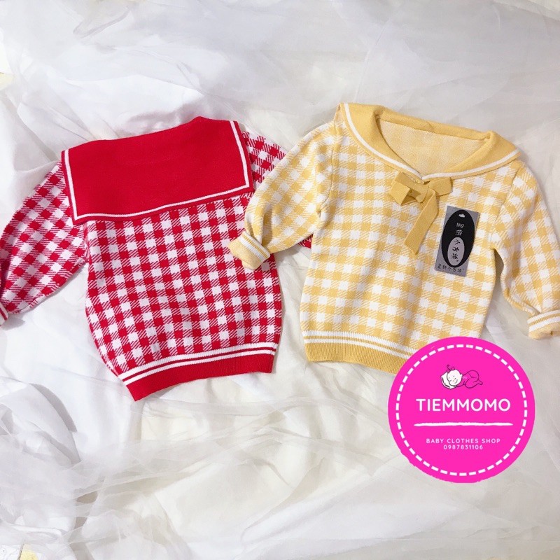 Áo khoác len cadigan QC mới nhất 2020 bé trai bé gái