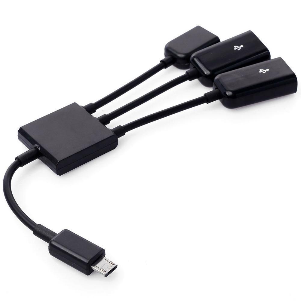 Dây cáp chuyển đổi otg ba cổng usb chất lượng cao T5P7