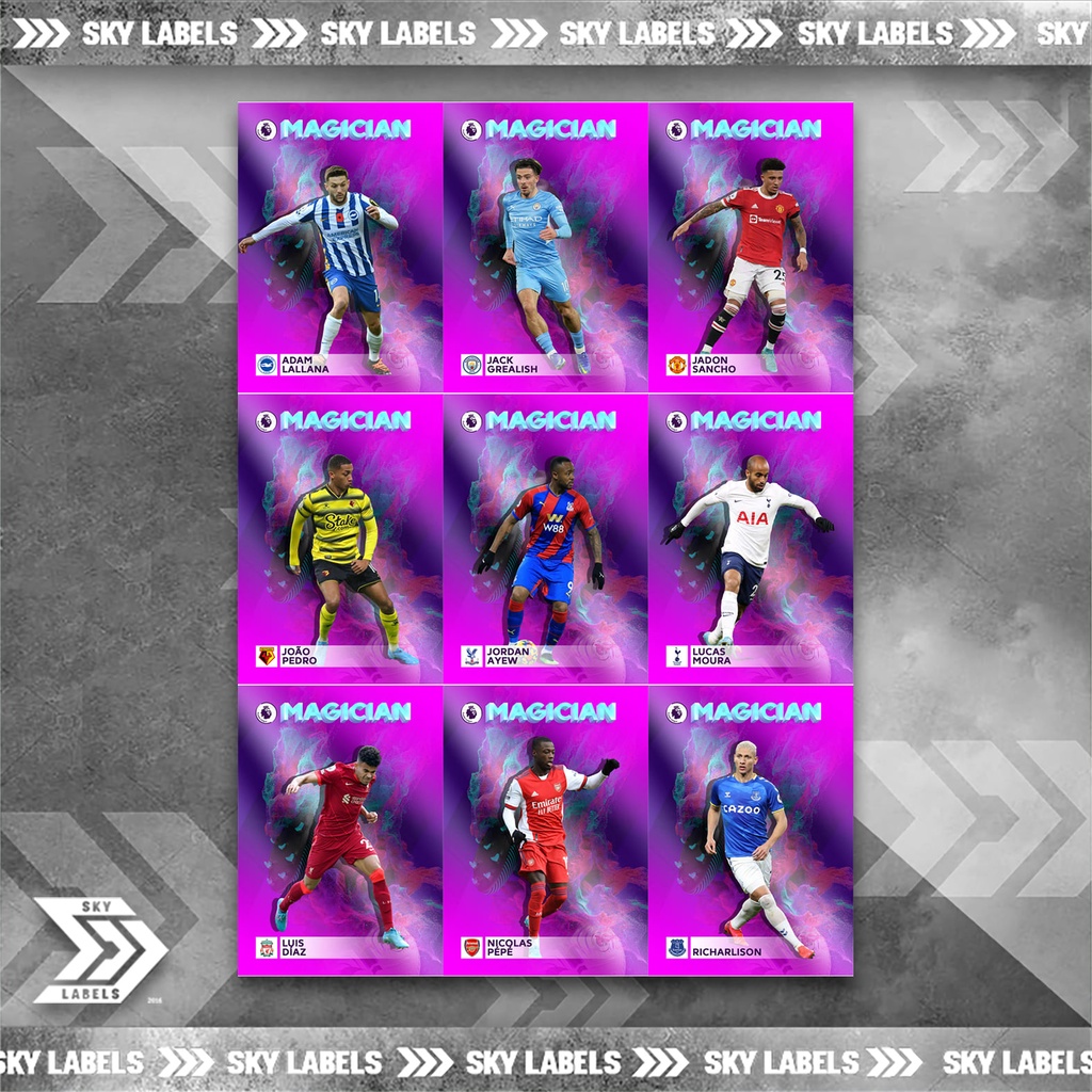 thẻ SKY Magician - Richarlison, Pepe, Joao Pedro, Jadon Sancho, Ayew, Moura, Lallana, Luis Diaz, Jack Grealish -Man City
