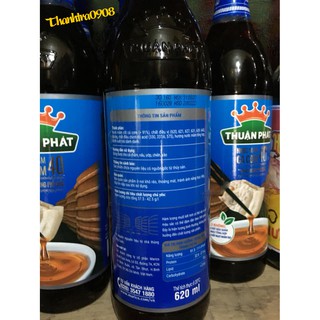 Nước mắm cá cơm Thuận Phát 40N,chai 620 ml