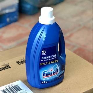 Gel rửa bát Finish Classic 1.5 lit