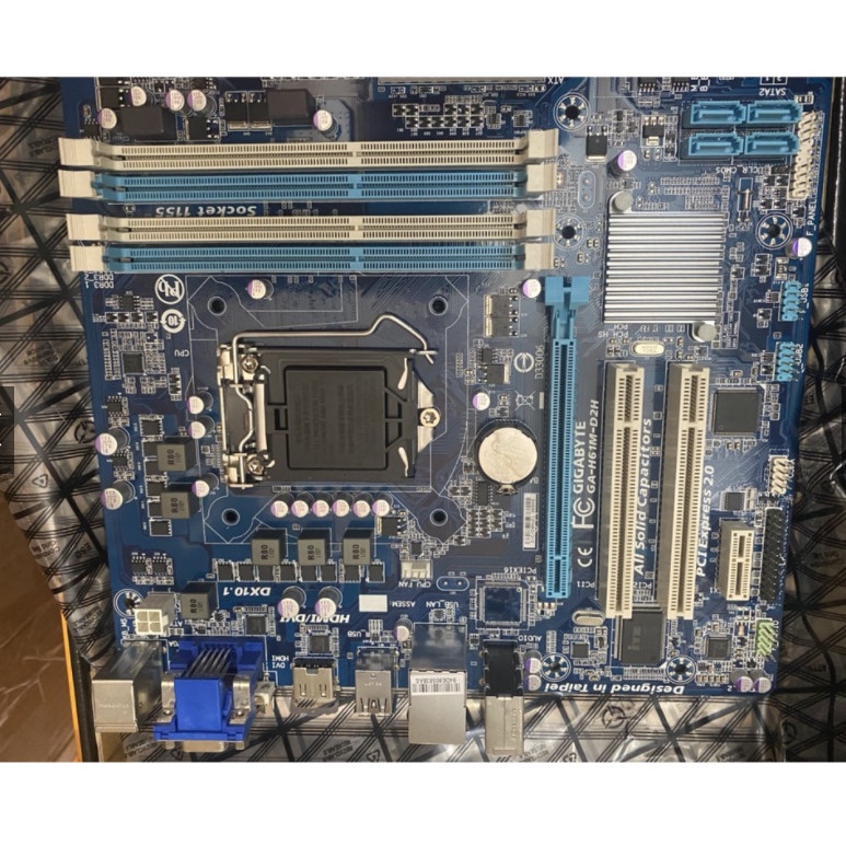 Main Gigabyte H61 D2H New Full Box BH 36 Tháng.