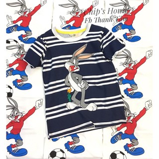 Áo phông cotton thỏ bugs bunny cho bé