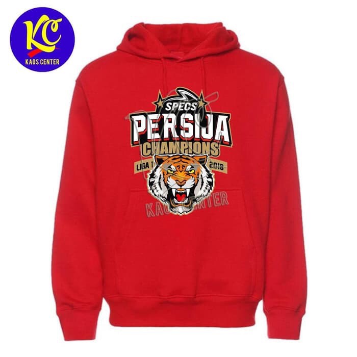 Áo Hoodie In Chữ Persija Champion League 2018 Jakmania The Jak