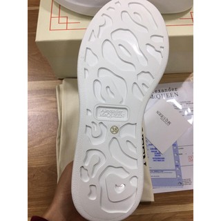 giày mcq gót cầu vồng chuẩn 1:1 ( full box + freeship )