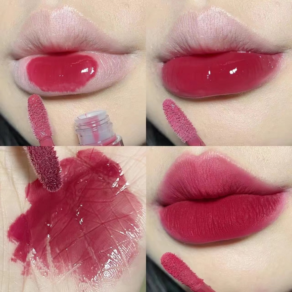 Son kem lì HERORANGE sắc tố cao lâu trôi 2 trong 1  Hai Đầu Cho Màu Nhung Lì Lâu Trôi Và Dưỡng Ẩm Môi