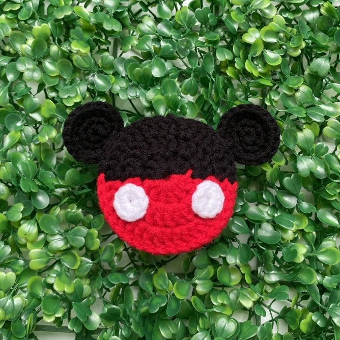Túi đựng tỏi cho bé hình chuột mickey - Túi đựng tỏi cho trẻ sơ sinh