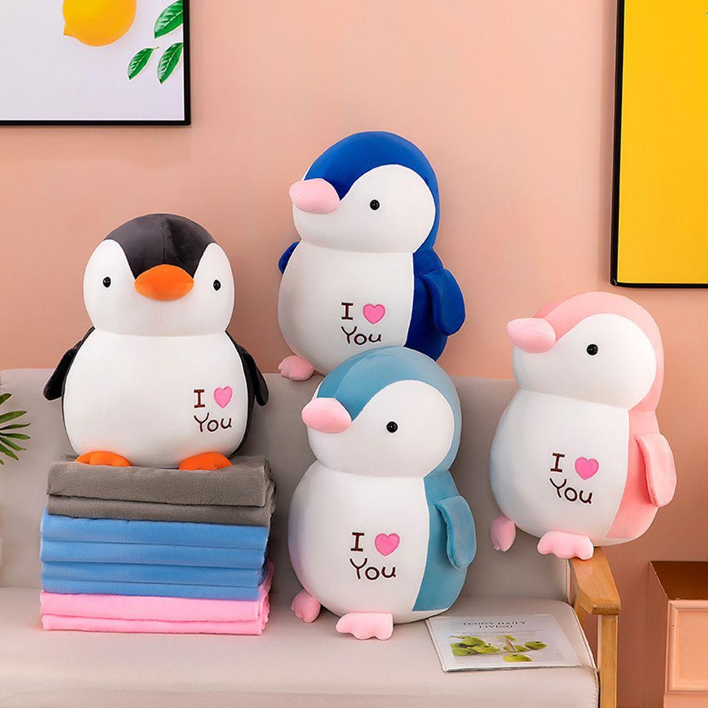 LILYES Thú Nhồi Bông Hình Chim Cánh Cụt Dễ Thương 25 / 30 / 35cm