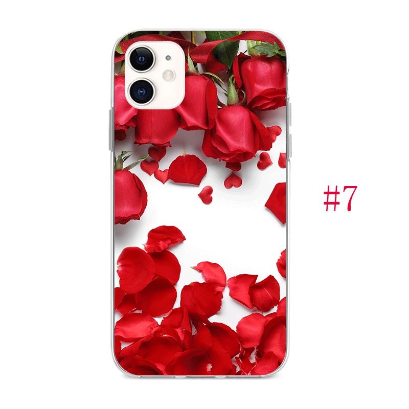 Ốp Điện Thoại Silicon In Hình Hoa Nhiều Màu Sắc Cho Oppo A16 A16S A16K A53S A54 A54 A55 4G 5G