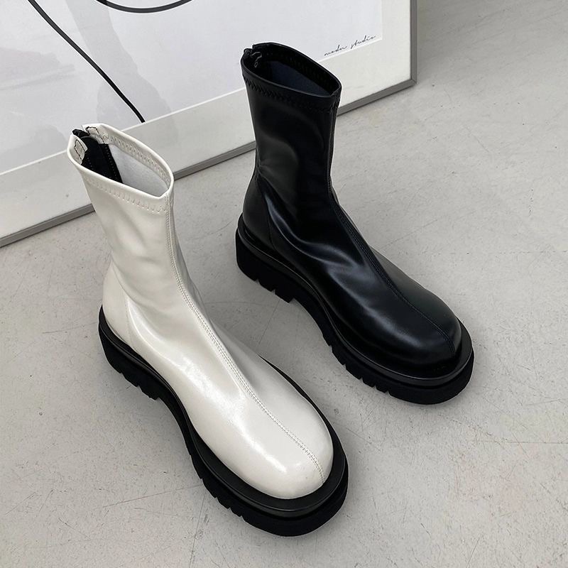 Boot cao cổ chất bốt nữ da loại đẹp