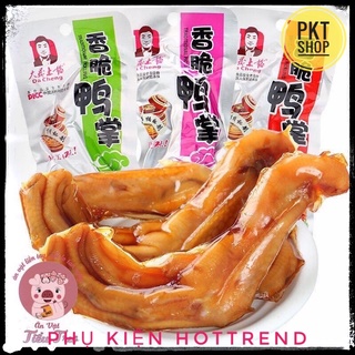[HÀNG CÓ SẴN] Chân Vịt DaCheng, Chân Vịt Tứ Xuyên Dai Giòn Loại To 31.8g