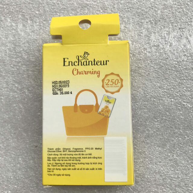 Lọ nước hoa bỏ túi Enchanteur 18ml | BigBuy360 - bigbuy360.vn