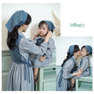 ⚡HÀNG THIẾT KẾ⚡ Đồ đôi mẹ bé, đồ đôi gia đình cao cấp, chất liệu linen phong cách vintage