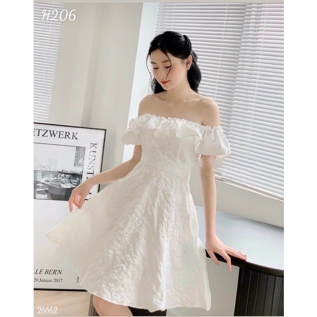 ĐẦM DỰ TIỆC TRỄ VAI BÈO WENDY