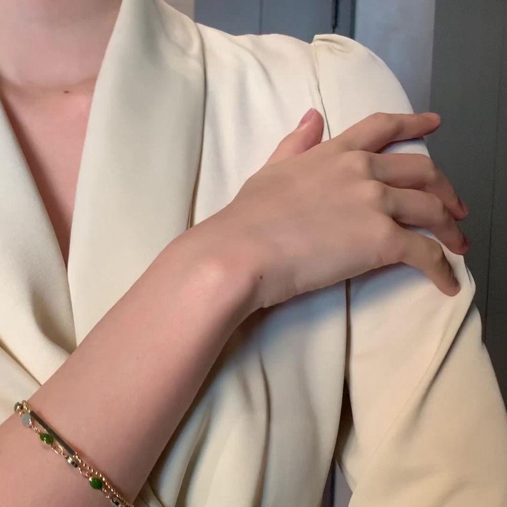 Vòng Đeo Tay 26Eddie Ngọt Ngào Bằng Hợp Kim Phong Cách Hàn Quốc