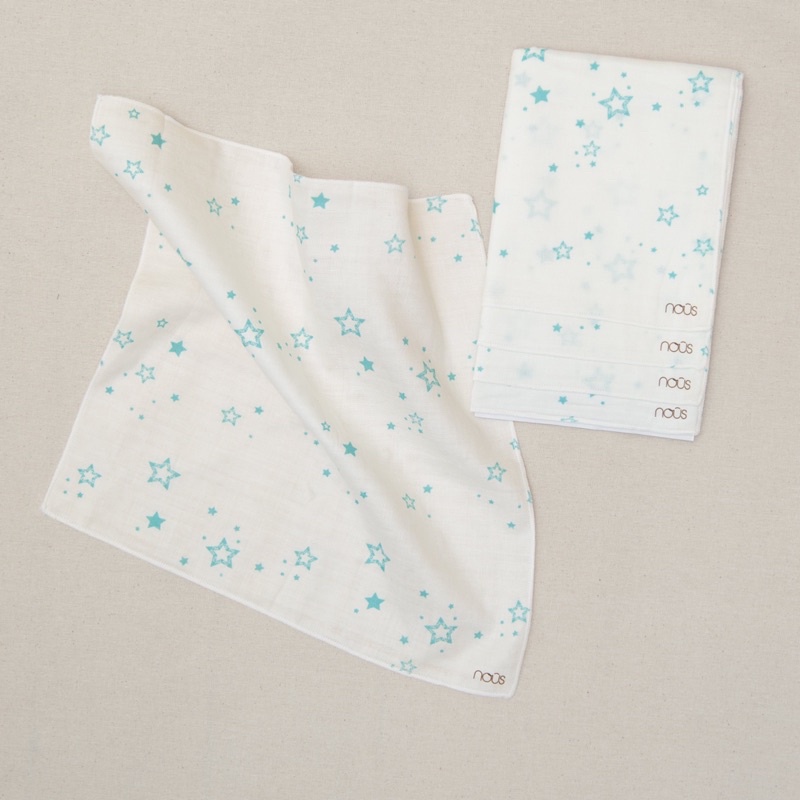 Sét 5 Khăn Sữa Của Nuos Mẫu Mới Chất Cực Tốt | Minizon Kids