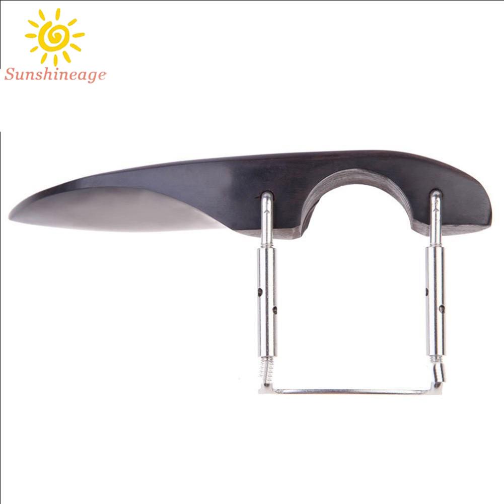 SUNAGE- ~Ebony Violin Parts Violin Chin Rest Chinrest With Screws Kit For 3/4 4/4 Violins【SUNAGE-HOT Fashion】