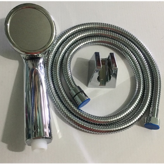 Bộ vòi hoa sen, tay sen dày mạ Crom tăng áp lực cao mạnh mẽ phù hợp với các loại củ sen, cây sen - QM036