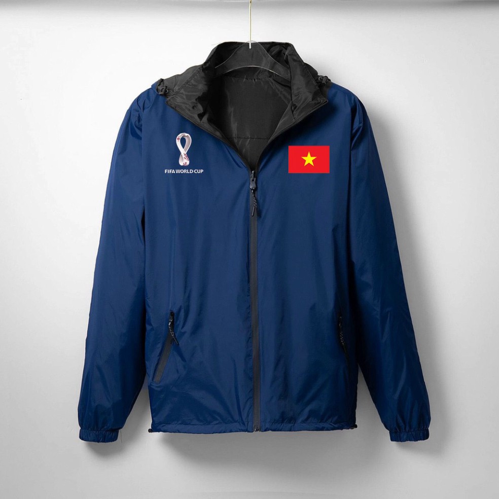Áo gió 2 mặt đội tuyển Việt Nam - Hàng nhập khẩu