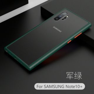 Note 10/ Note 10 plus - Ốp lưng Likgusviền màu lưng nhám
