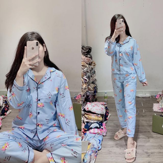 Đồ bộ pijama tay dài quần dài