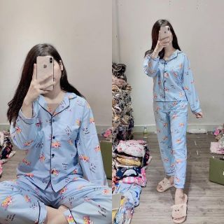 Đồ bộ pijama tay dài quần dài