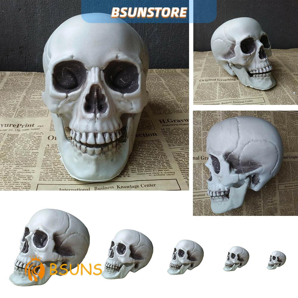 Đầu lâu treo trang trí phong cách halloween