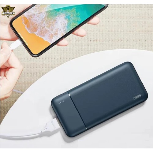 Pin sạc dự phòng Remax RPP-96 10000mAh lõi Li-Polymer 2 cổng sạc Input/Output - Hãng phân phối