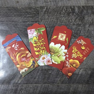 Sét 10 Bao Lì Xì Hoa Mẫu 2021 Tuyệt Đẹp