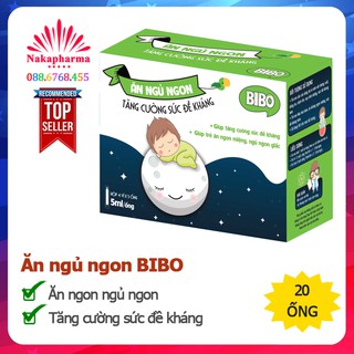 Siro Ăn Ngủ Ngon Bibo Tăng Cường Sức Đề Kháng – Giúp cân bằng hệ vi khuẩn đường ruột, tăng hấp thu dưỡng chất