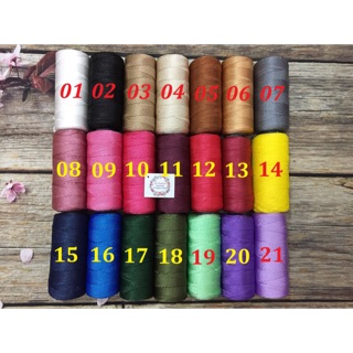 Sợi thô trơn 23k/1 cuộn ( Bảng màu 2)