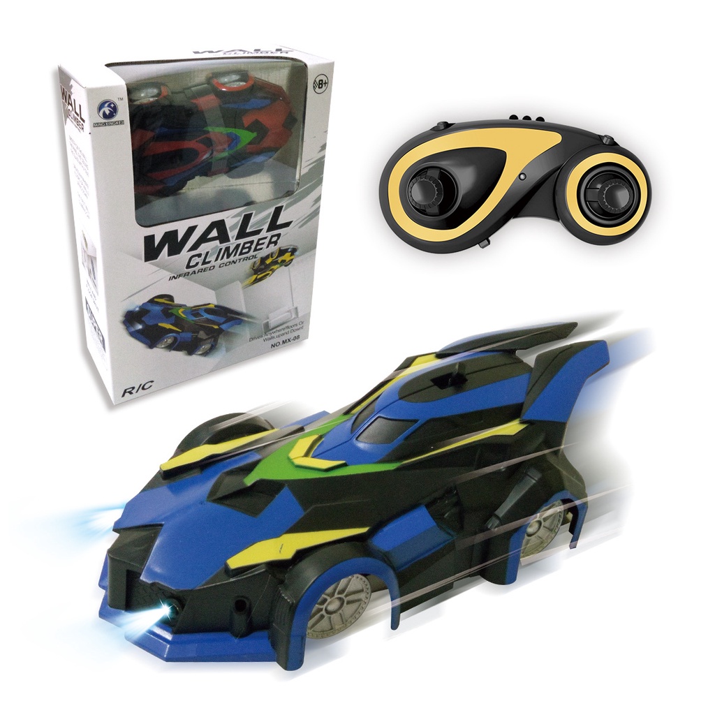 Xe điều khiển từ xa ô tô leo tường, đồ chơi thông minh cho bé và trẻ em