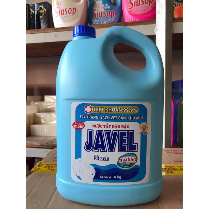 NƯỚC TẨY JAVEL 4KG