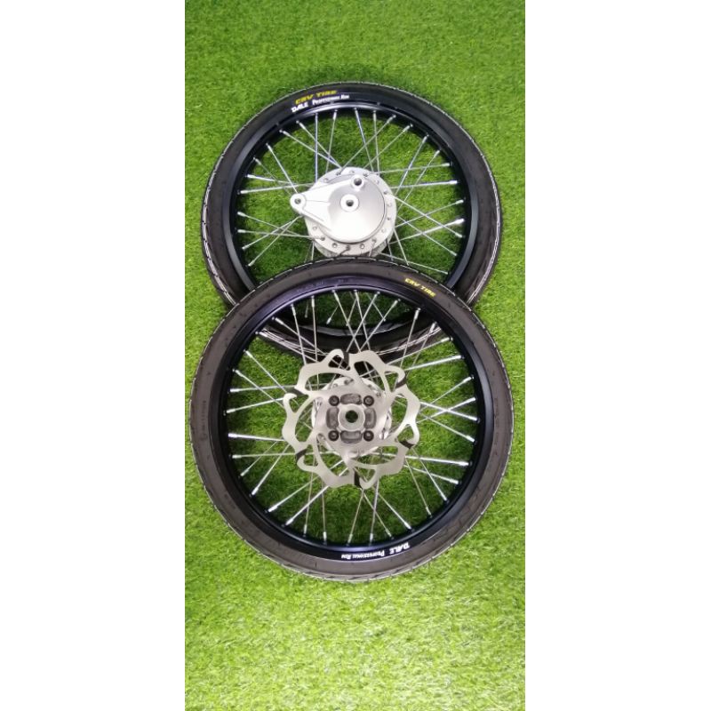 Bánh căm đùm zin theo xe wave s110 dành cho các dòng Honda 1 thắng đĩa trước thắng đùm sau phanh cơ full vỏ ruột crv