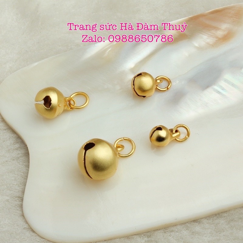 Charm Chuông Bạc mạ Vàng mix vòng siêu xinh 🥰