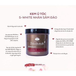 Ủ tóc nhân sâm đào Swhite