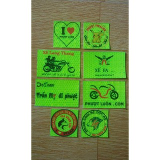 8 logo phượt  . logo phản quang